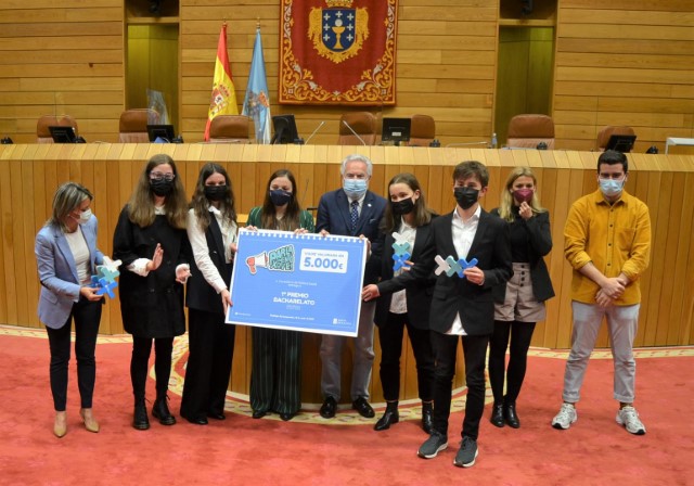 A Cámara galega recupera a presencialidade nas actividades dirixidas á comunidade educativa coa final de Parlamento Xove